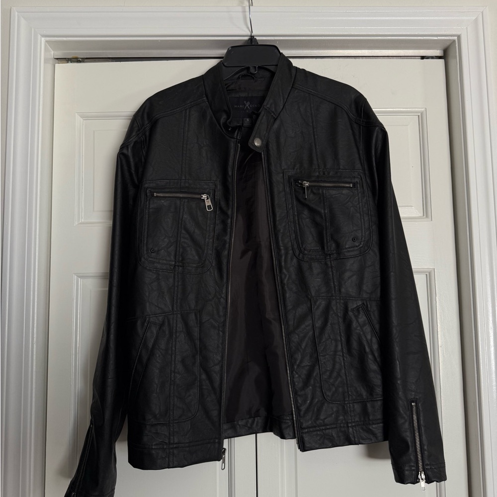 Marc Ecko Black Leather Jacket